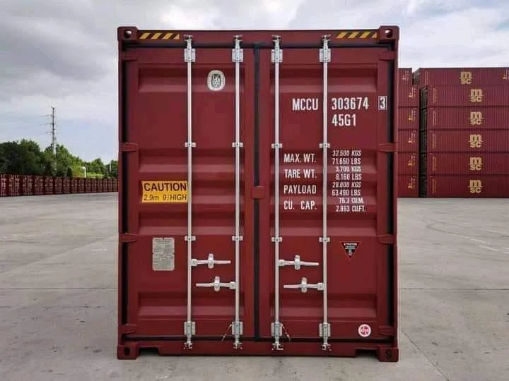 20ft x 8ft Used Cargo-worthy Dry Van