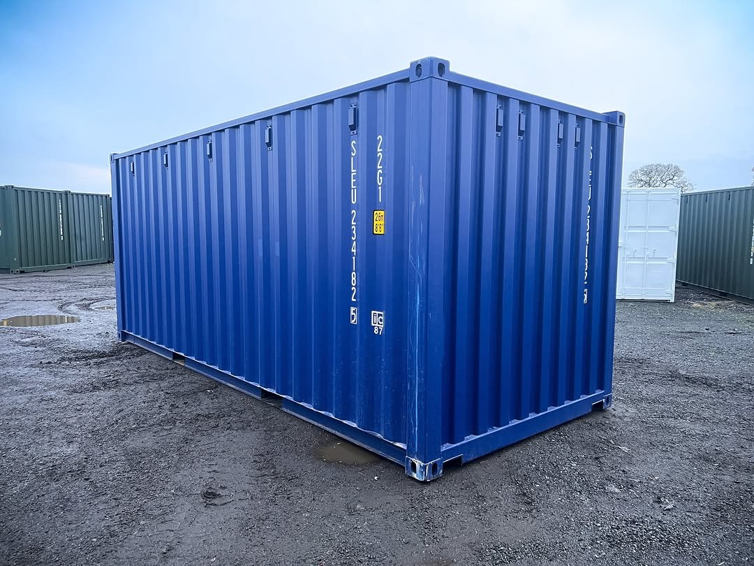 20Ft Shipping Container (One Trip) – Blue