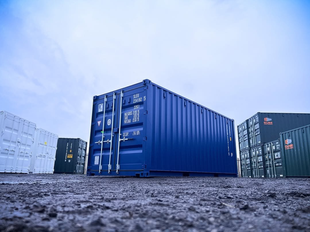 20Ft Shipping Container (One Trip) – Blue
