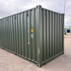 20Ft Shipping Container (One Trip) – Dark Green