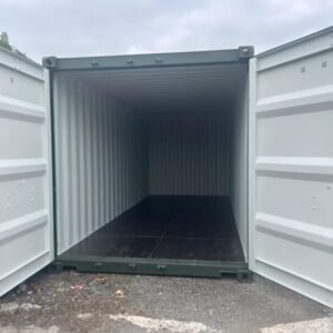 20Ft Shipping Container (One Trip) – Dark Green