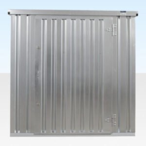 3M X 2.1M Flat Pack Storage Container – Galvanised