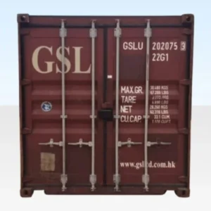 20ft x 8ft Used Cargo-worthy Dry Van