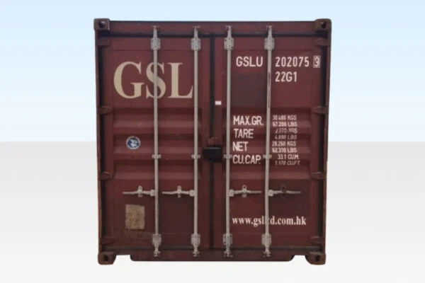 20ft x 8ft Used Cargo-worthy Dry Van