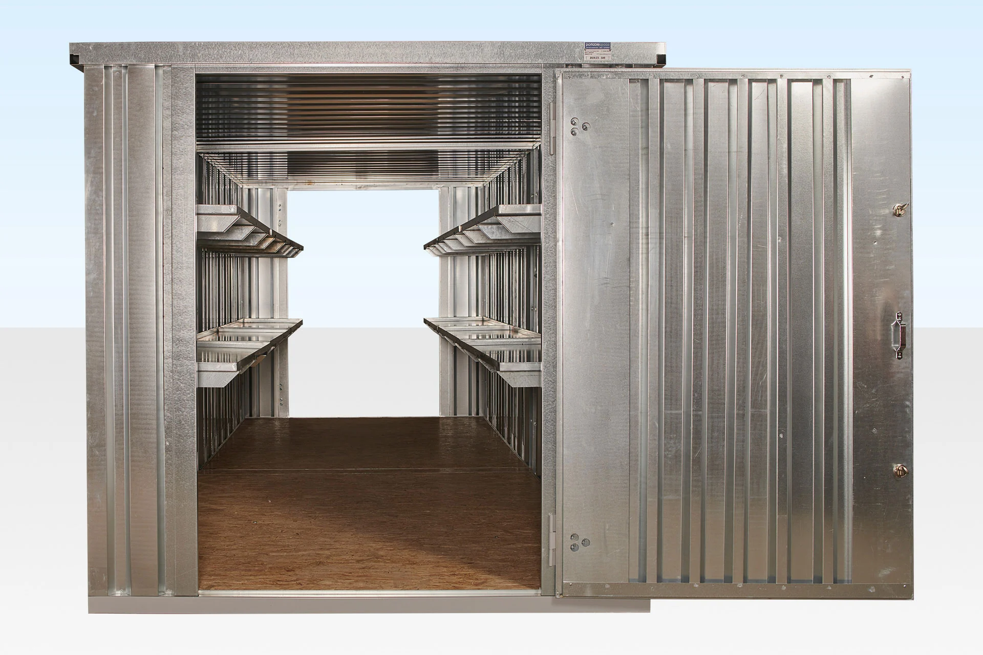 6M X 2.1M End Linked Flat Packed Container Bundle