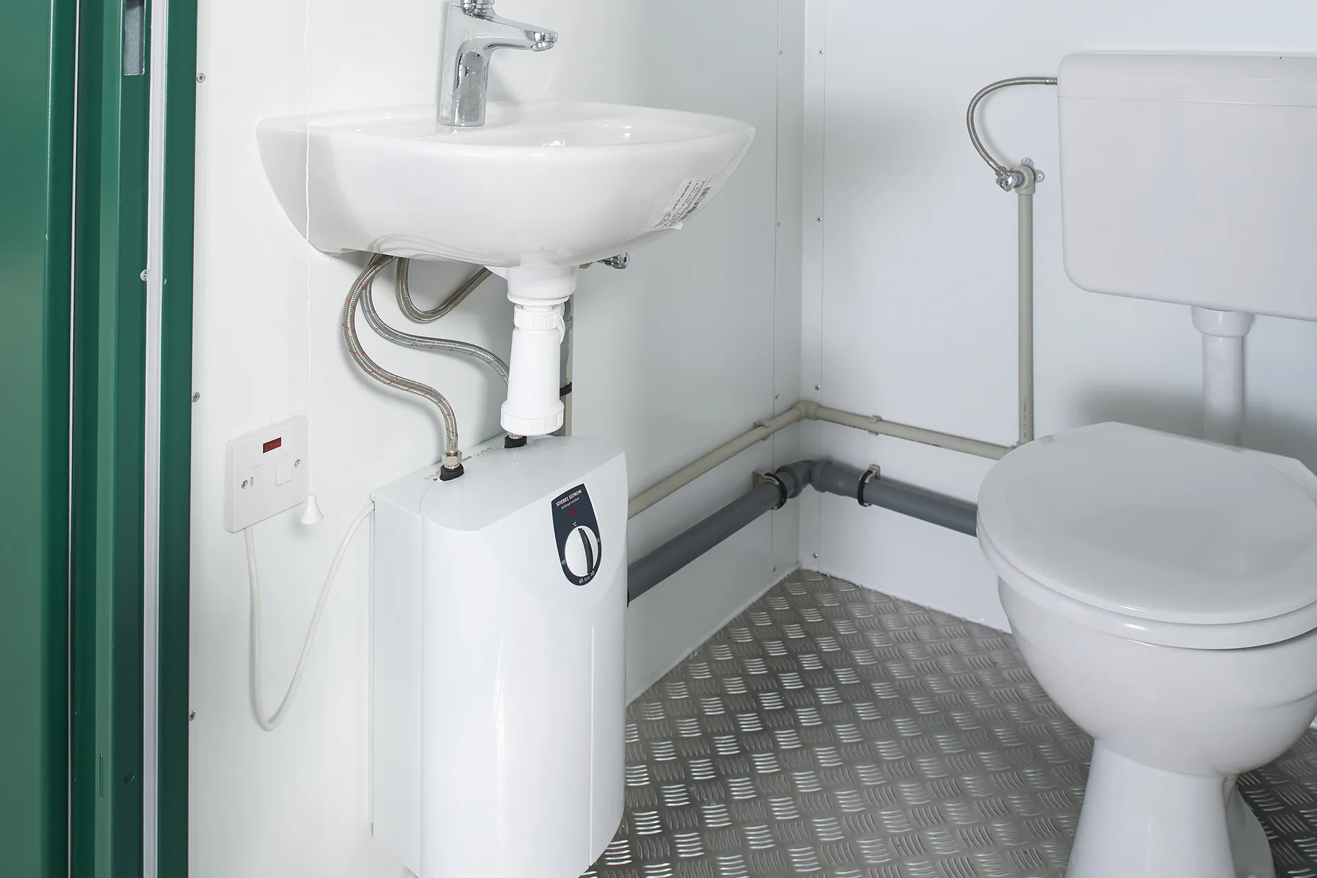 Double Mains Toilet