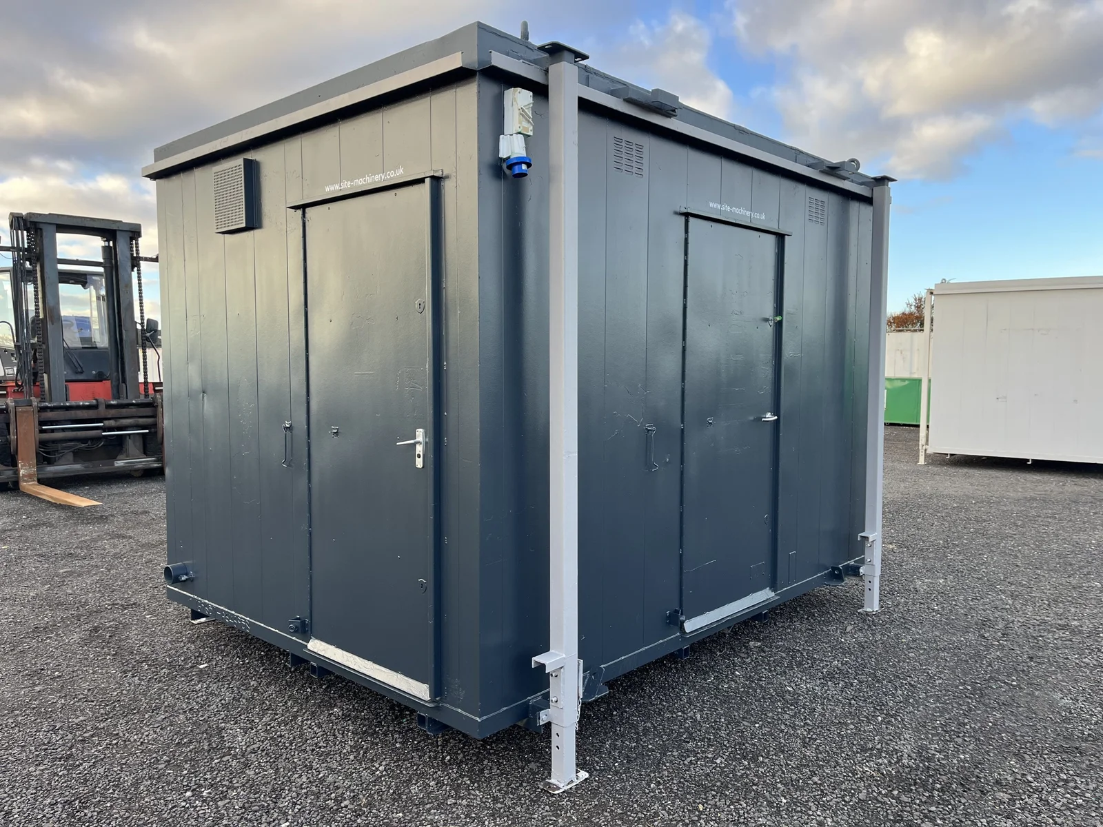 Steel Toilet Cabin